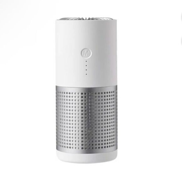 USB Desk Air Purifier, 3-Gear Adjustable for Home, Bedroom, Vehicle-White. NIB! - Picture 1 of 11
